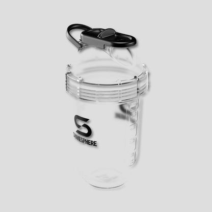 ShakeSphere Tumbler Tritan 700ml - Clear Black