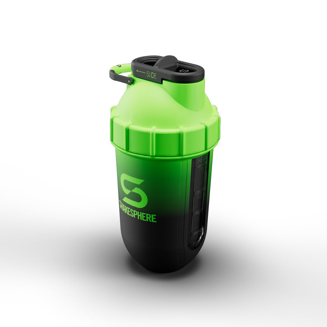 ShakeSphere Tumbler Cooler Shaker 700ml - Ombre Green